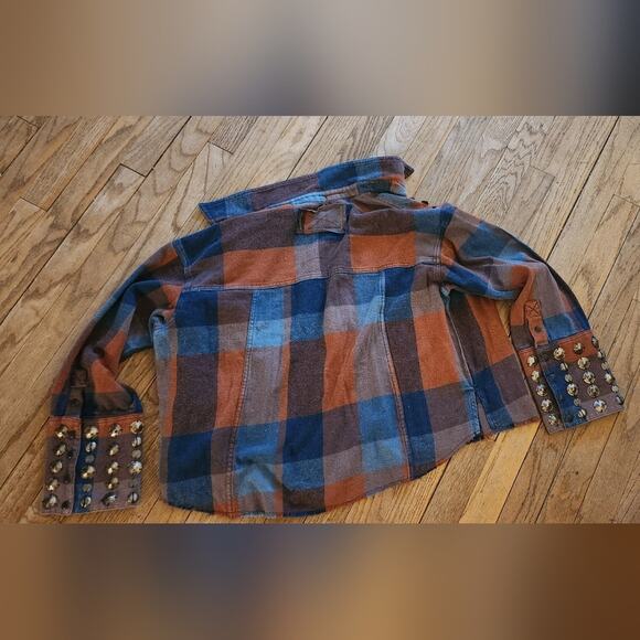 Free people Austin Plaid Buttondown - Picture 7 of 7
